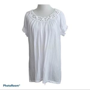 By design women’s large white blouse‎